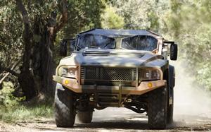 The Thales Australia-led Hawkei.